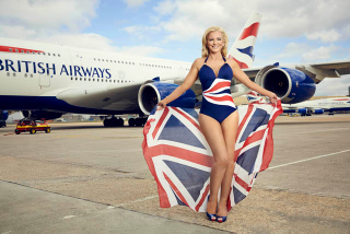 Illustration for article titled British Airways Turns Heads With New Poster Girl